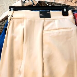 Express Satin Ankle High Rise pants